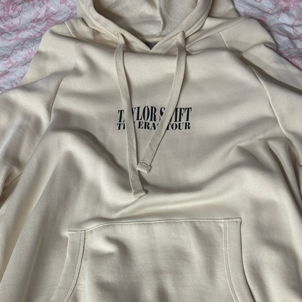 Taylor Swift The Eras cream hoodie